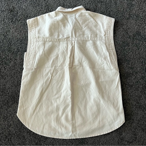 banana republic linen blend utility vest - Picture 4 of 5